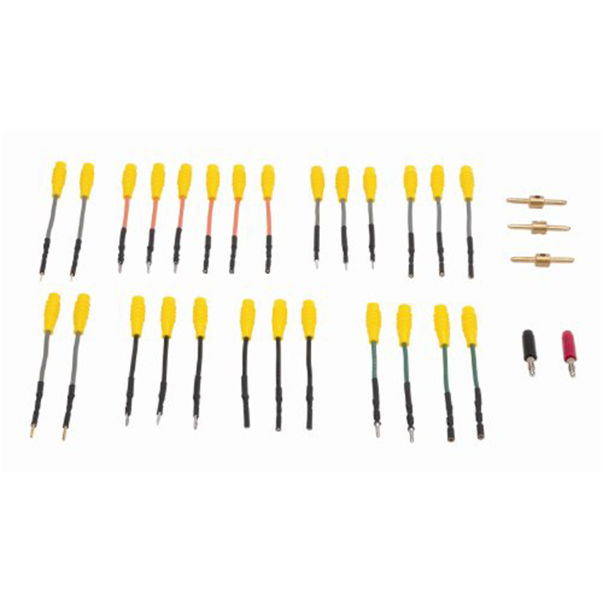 Waekon Industries Probe Adapter Set — 5-Pack, Spade Terminal, Model# WAE77203